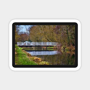 The Swing Bridge At Sulhamstead Magnet