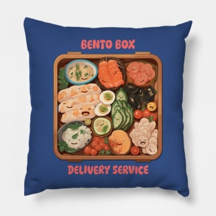 Bento Box Kawaii Sushi Pillow