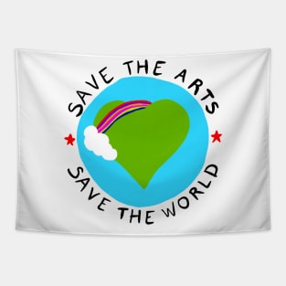 Save the Arts - Save the World Tapestry