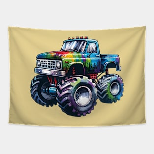 Monster truck Tapestry