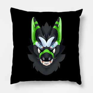 Ajax Jackal Cutout Bust Pillow