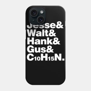 JESSE, WALT, C10H15N Phone Case