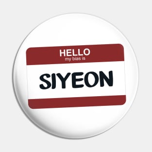 My Bias is Siyeon Pin