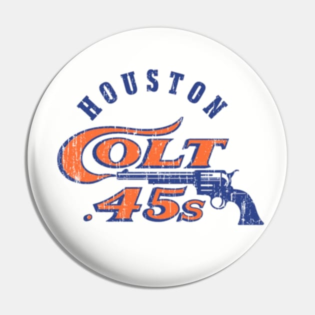 Houston Colt .45’s Vintage Baseball Team Logo 2 1/4 inch in diameter  pin/button NEW!