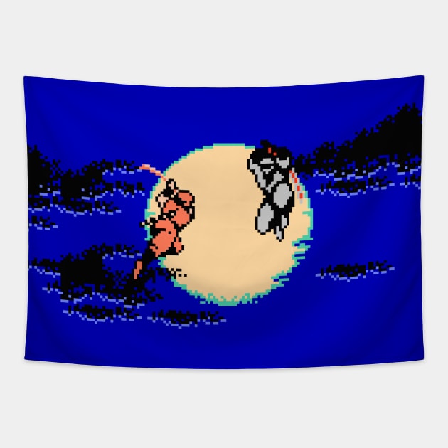 Ninja Gaiden Duel Tapestry by allysontx