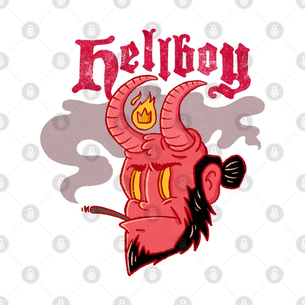 Hellboy by atomiqueacorn