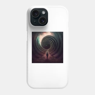 Wandering Deeper In The Void Phone Case