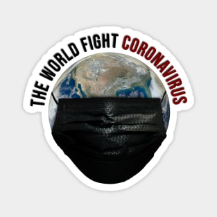 The World Fight Coronavirus Magnet