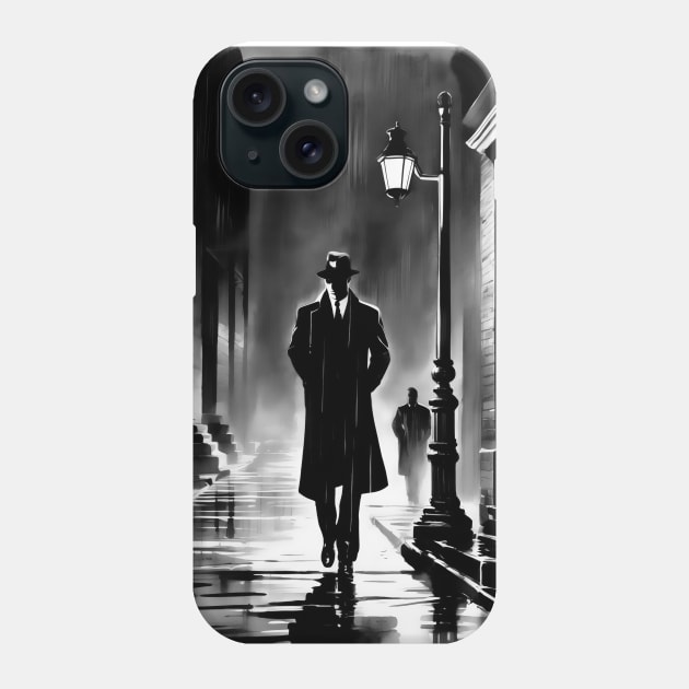 The Detective Phone Case by David Kincaid Art