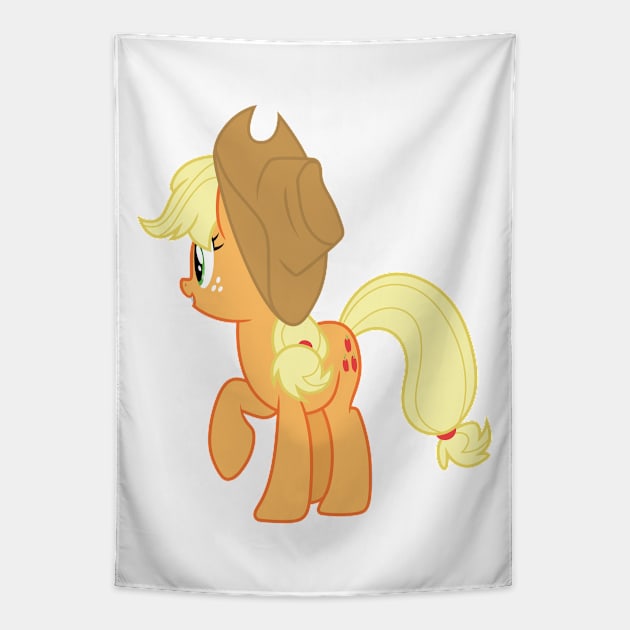 Applejack back Tapestry by CloudyGlow