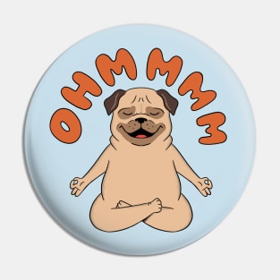 Dog Yoga Pin