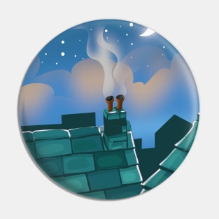 Rooftops Pin