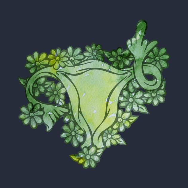 Floral Ovaries Flipping The Bird by bubbsnugg