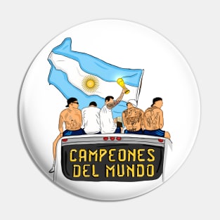 vamo vamo campeones Pin