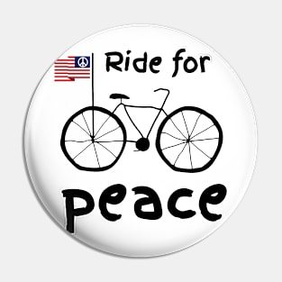 Ride for Peace Pin