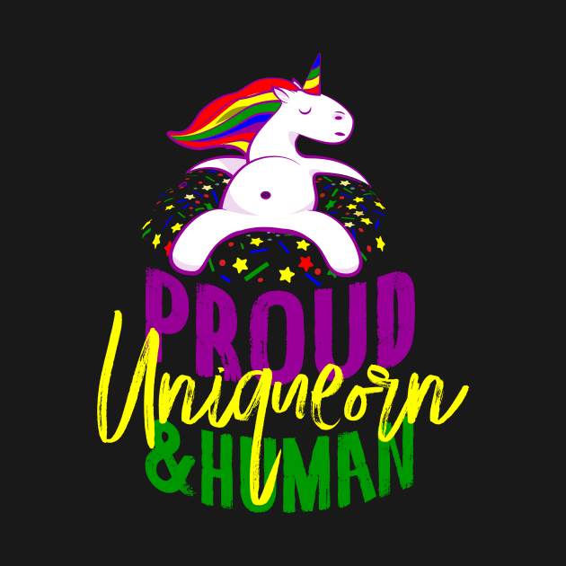 Proud Uniqeorn & Human by holger.brandt