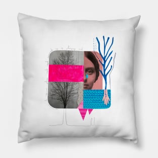 Crying Woman Pillow