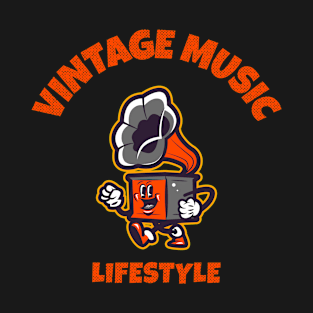 VINTAGE MUSIC LIFESTYLE T-Shirt