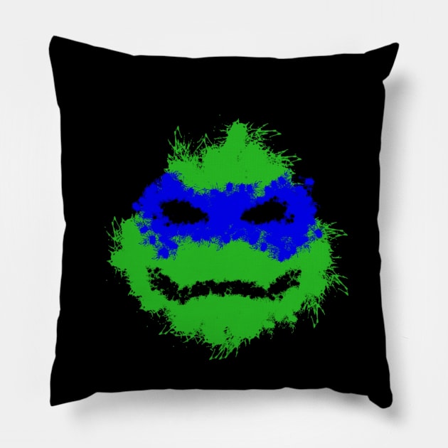 Splatter Leo Pillow by WillMcWill