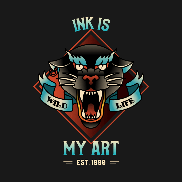 Ink Is My Art by Big J's Clothing