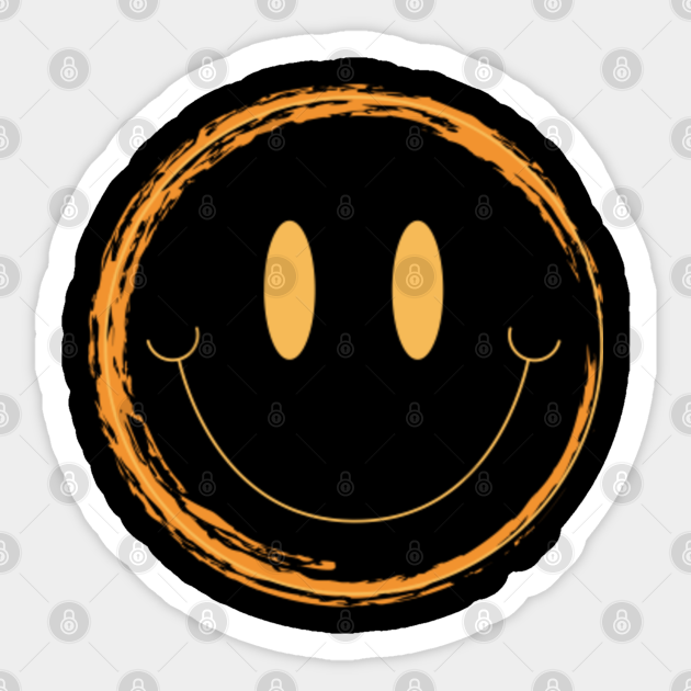 Smiley Face Smiley Face Aesthetic Sticker Teepublic Au