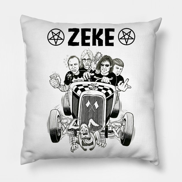 Zeke Pillow by CosmicAngerDesign