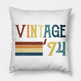 vintage '74 Pillow