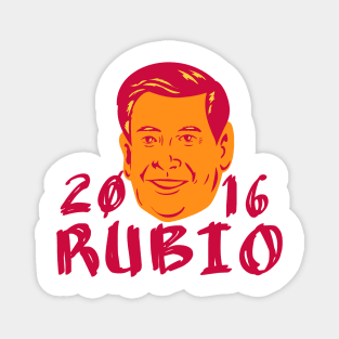 Marco Rubio President 2016 Retro Magnet