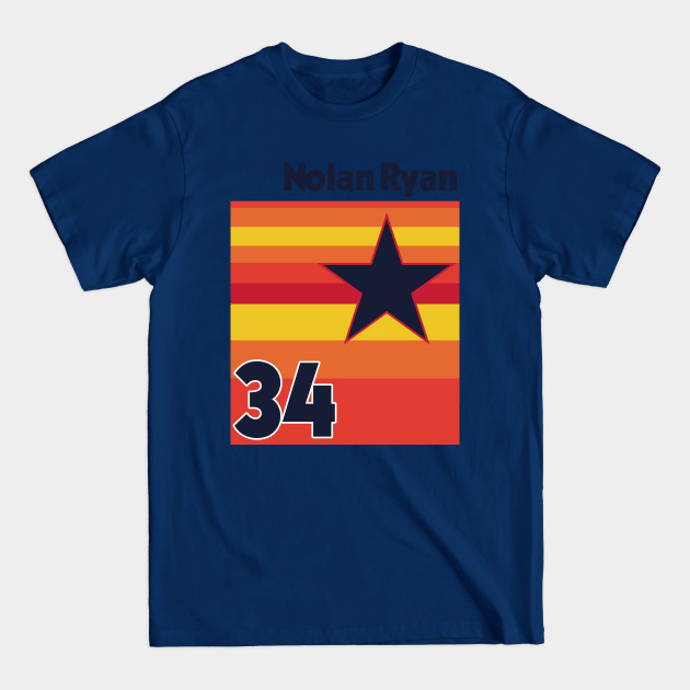 Disover Retro Nolan Uniform Tribute - Baseball Lover - T-Shirt