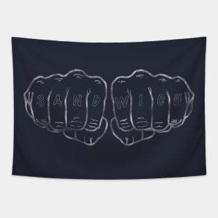 Knuckle Sandwich Tapestry