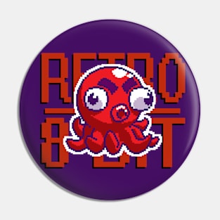 Octo-Kun Retro 8-BIT Pin