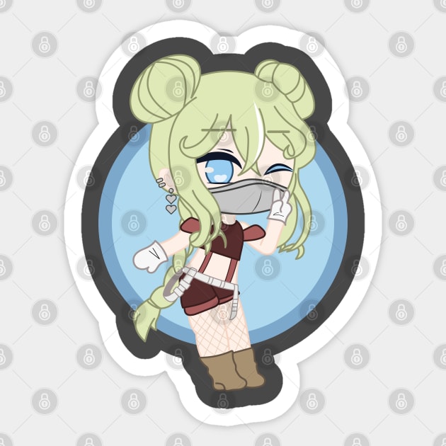 Nice Anime Girl Aesthetic Uwu Sticker - Nice Anime Girl Aesthetic