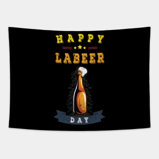 Labor Day Happy Labeer Day T-shirt Funny Gift for Labors day Tapestry