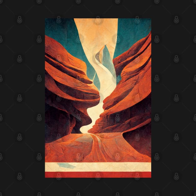 Antelope Canyon by Retro Travel Design