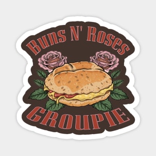 Buns N' Roses - Frog Sandwich Magnet