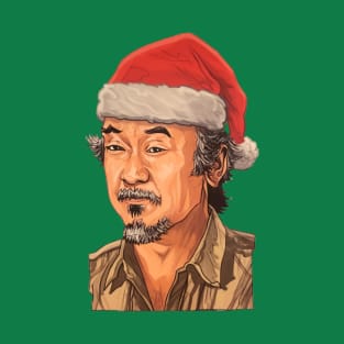 mr miyagi christmas T-Shirt