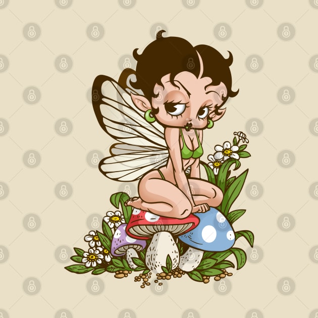 BETTY BOOP - Fairy princess by KERZILLA