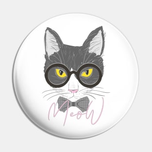 MeoW Four (Cat Series) Pin