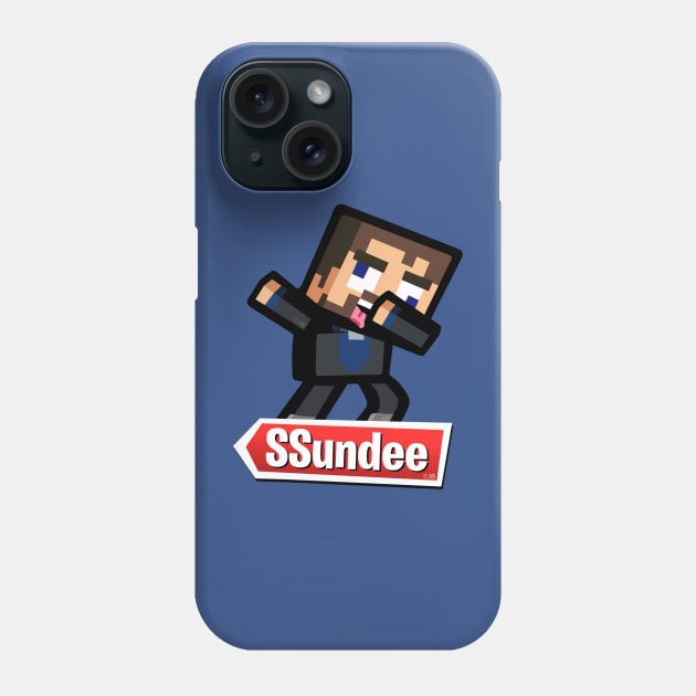 Dabbing Ssundee Phone Case by Sketchy