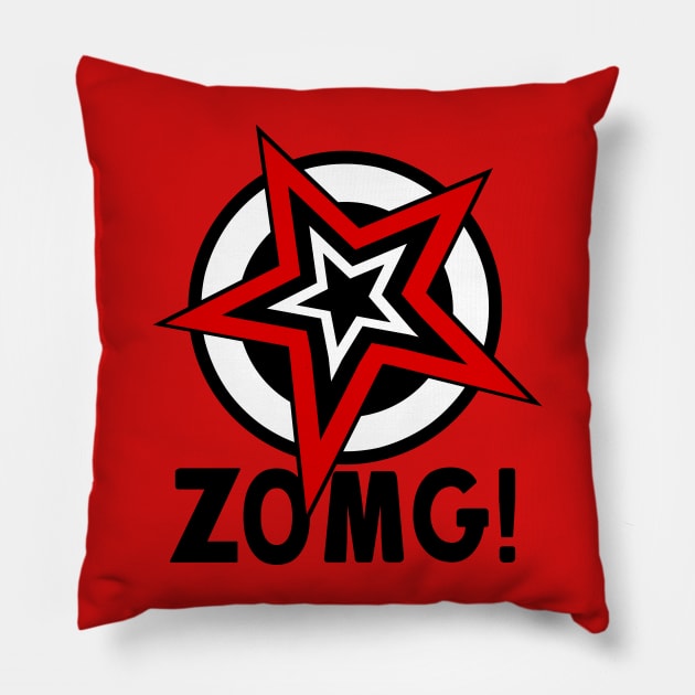 Persona 5 - Ryuji ZOMG Shirt Ver. 2 Pillow by Astrayeah