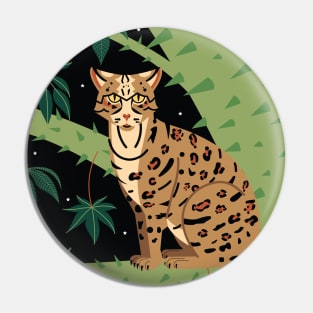 Unleash the Jungle Cat Within: Celebrate Geoffroy's Cat Day with a Purrfect Gift! Pin