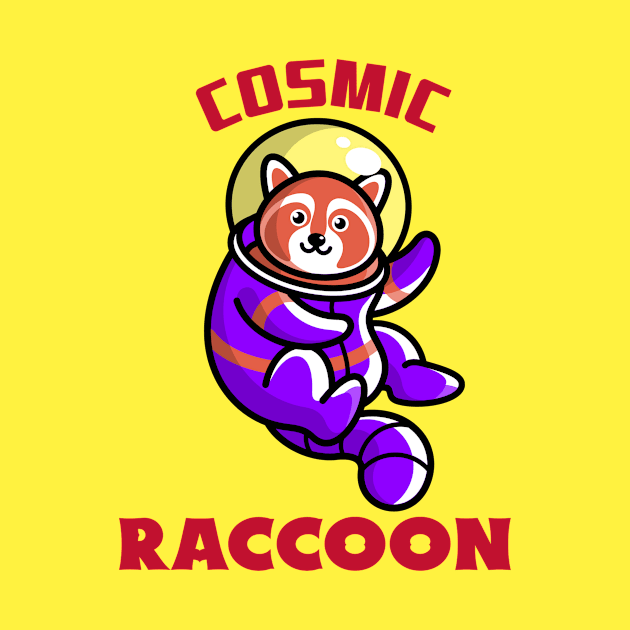 Cosmic Raccoon | Cute Baby by KidsKingdom