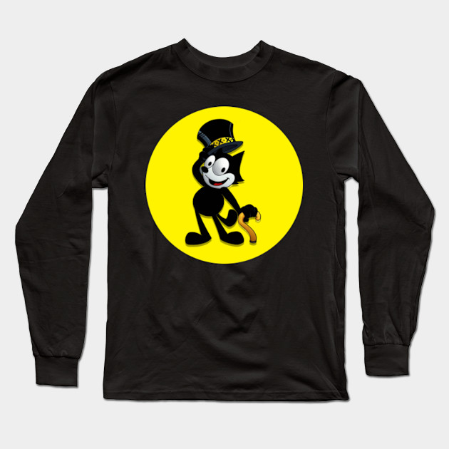 Felix The Cat Show Felix The Cat Vintage Long Sleeve T Shirt