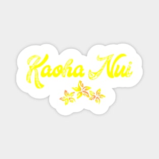 KAOHA NUI (yellow) Magnet