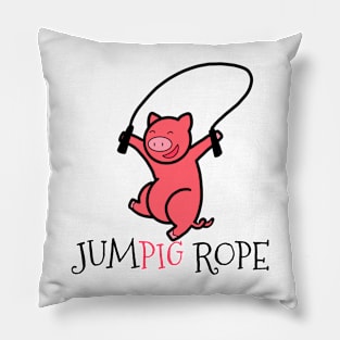 Cute Piggy Jumping Rope Pillow