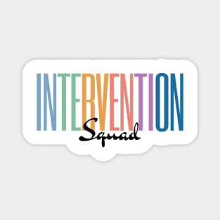 Intervention Squad, Behavior Specialist Early Intervention Paraprofessional Teacher Magnet