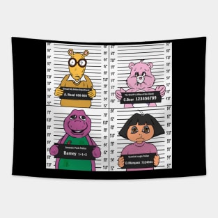 mugshot Tapestry