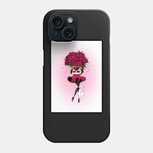 Valentine's Day Cute Cat Lady Phone Case