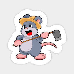 Mouse Farmer Rake Magnet