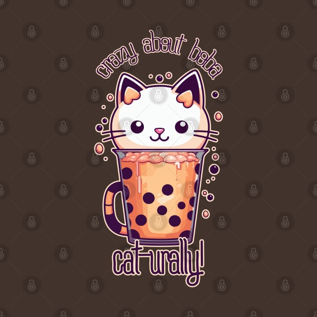 Crazy About Boba - Cat-urally! by SnuggleNook